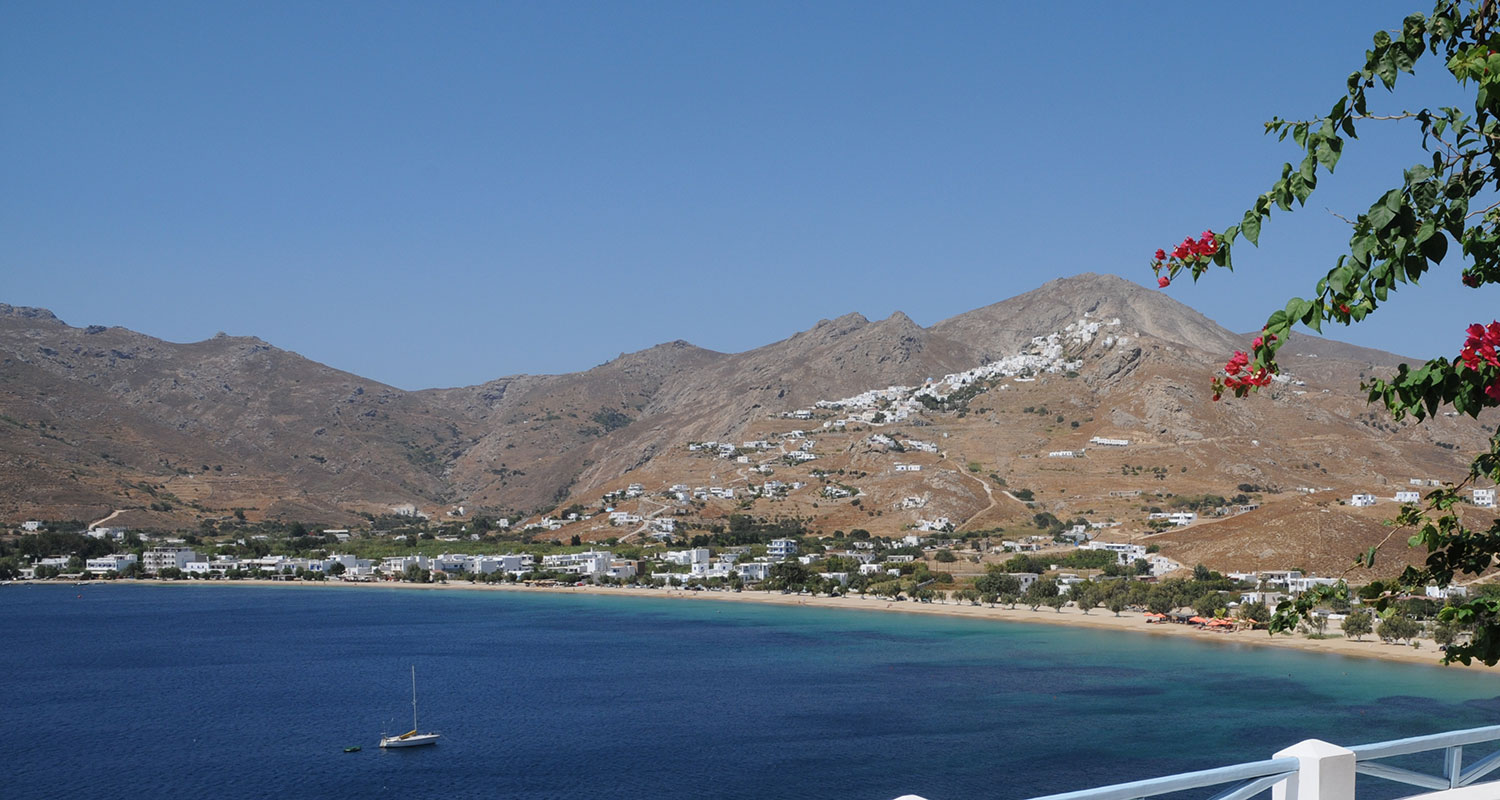 Rooms in Serifos with sea views